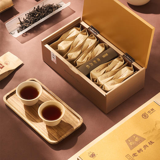 中茶 海堤茶叶 马头岩老树肉桂 AT018 礼盒装100g 商品图2