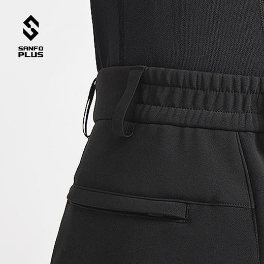 SANFO PLUS墨玉轻量商旅软壳裤户外微绒保暖弹力防风 22053 商品图4