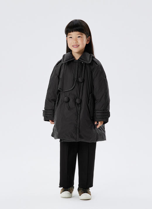 JNBY  22年冬款  风衣式长款羽绒服  1MAC11820 商品图8