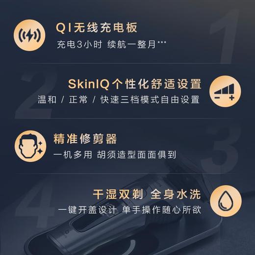 【家居】飞利浦 电动剃须刀 SP9883 商品图6