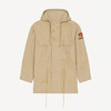 KENZO 高田贤三 男士棉质“BOKE FLOWER”刺绣徽标军用派克连帽大衣 卡其色 FC65 OU302 9RB 11 商品缩略图0