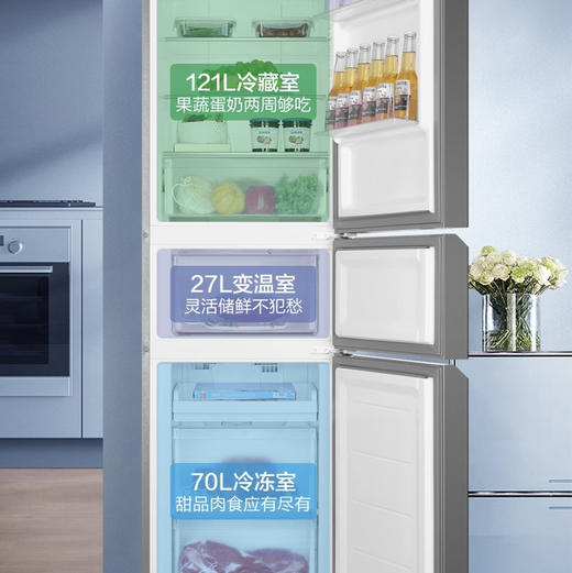 海尔（Haier）冰箱 BCD-218WGHC3R9B1 商品图10