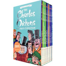 【7-12岁】查尔斯·狄更斯经典儿童版10册盒装 赠音频