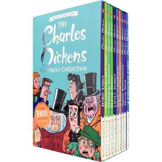 【7-12岁】查尔斯·狄更斯经典儿童版10册盒装 赠音频 商品图0