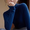 2023复古修身内搭上衣 高领无缝羊毛打底针织衫女秋冬季 DY 000 5588 商品缩略图2