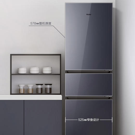 海尔（Haier）冰箱 BCD-218WGHC3R9B1 商品图8