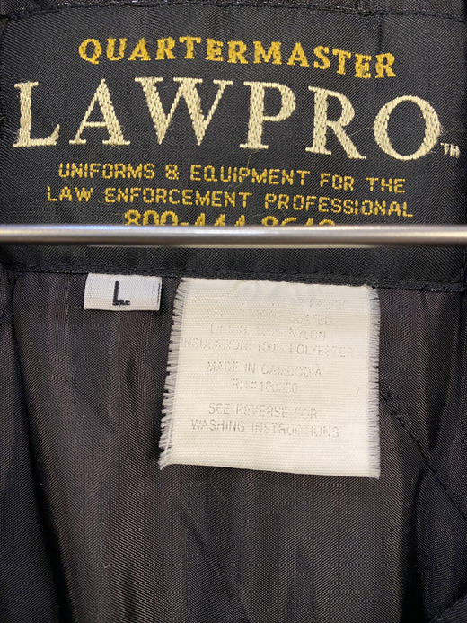 80-90年代 Vintage LAWPRO 棉服 夹棉外套_CTJK(L) 商品图2