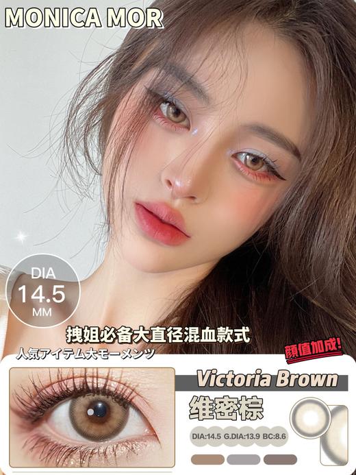 Rolalens月抛--维密棕 商品图3