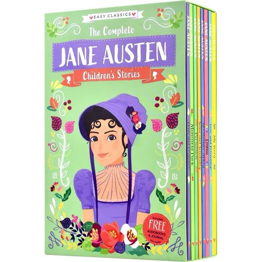 【7-12岁】简·奥斯汀经典文学章节书8册 Jane Austen 赠音频 商品图0