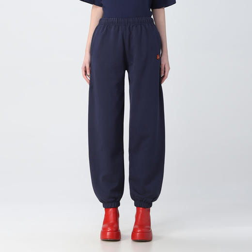 KENZO 高田贤三 女士棉质 KENZO PARIS 印花小花刺绣徽标休闲运动裤 蓝色 FC62 PA701 4MC 77 商品图1