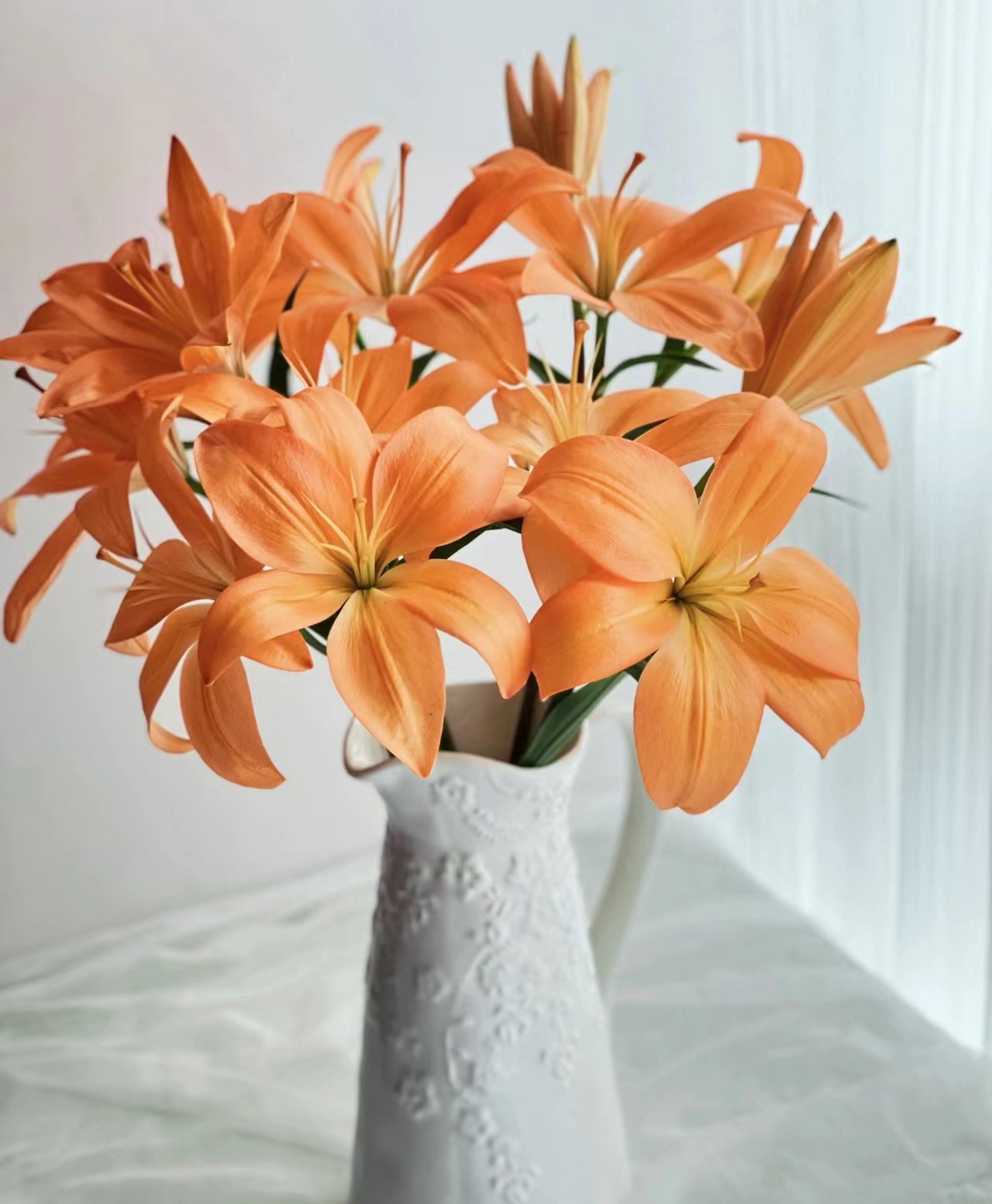 多头橙色梦想花束