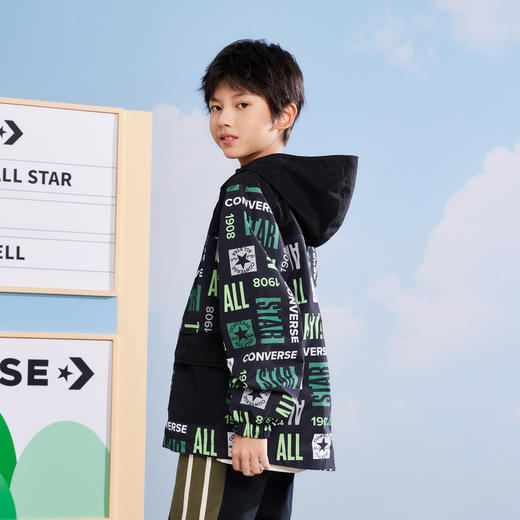 CONVERSE 春 大童小童 夹克 CNVB-LO-D709 商品图2