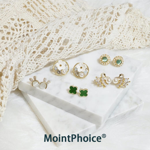 【兔年限定耳钉】MointPhoice 兔年限定礼盒 本命小兔兔 璀璨天鹅 莫比乌斯[福利品] 商品图4