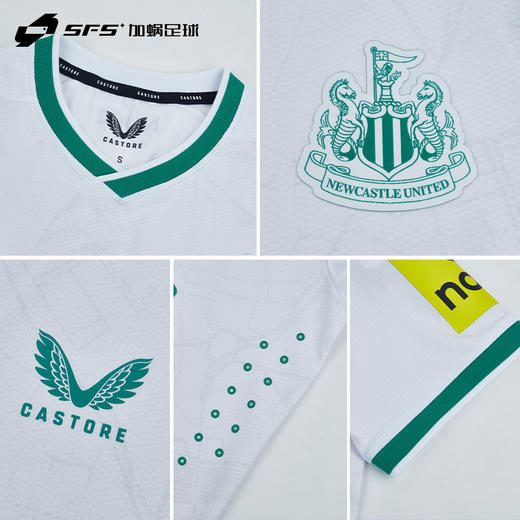 【英超全套字章】SFS Castore正品22/23纽卡斯尔二客球员版球衣短袖足球服TM0605 商品图2
