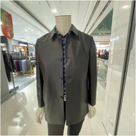 南4梦特娇男式绵羊皮革皮衣，面料成份：绵羊皮革；