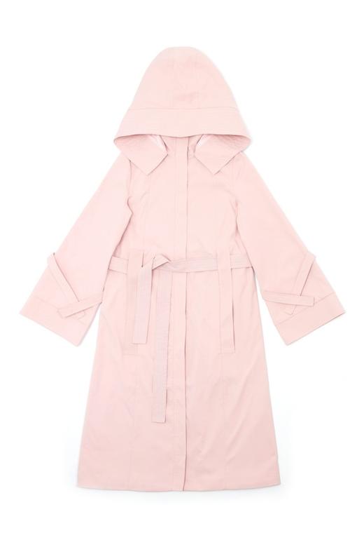 ELLA JADE 粉色系带连帽风衣 4295 商品图4