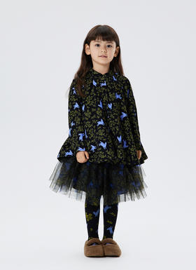 JNBY  22年冬款   生肖兔印花长袖衬衣 1MB210650