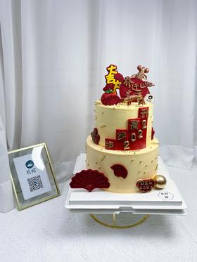 乔迁之喜·步步高升(图片是6寸+8寸双层）