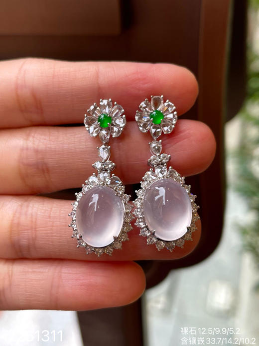 2251311，玻璃蛋面耳坠。具体价格微信咨询 商品图6