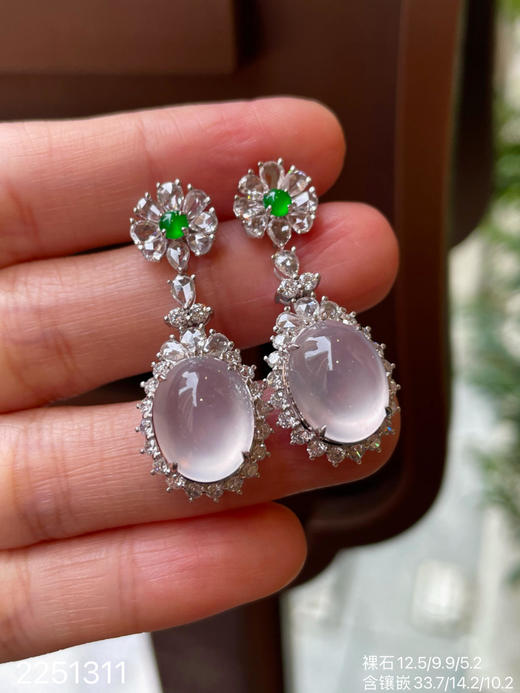 2251311，玻璃蛋面耳坠。具体价格微信咨询 商品图8