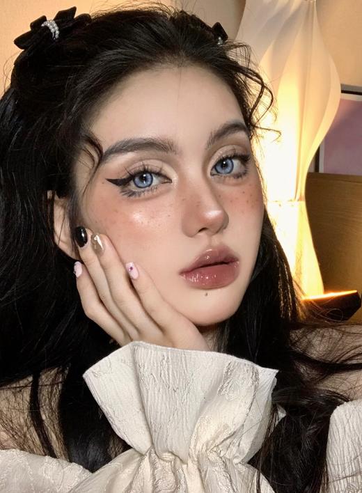 混血款推荐丨云端蓝·Toastnomi丨14.2mm（年抛/2片装） 商品图7