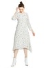 SUMMER & SAGE 不规则裙摆波点连衣裙 4298 商品缩略图1