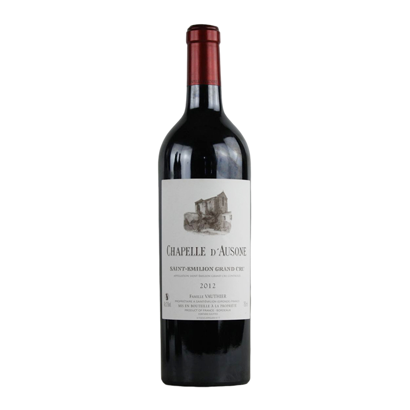 法国欧颂教堂红（小欧颂）葡萄酒2012 La Chapelle d'Ausone, Saint-Emilion Grand Cru, France