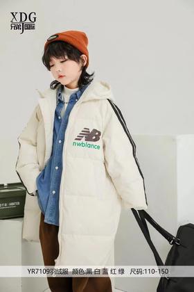 兄弟国际YR7109长款羽绒服