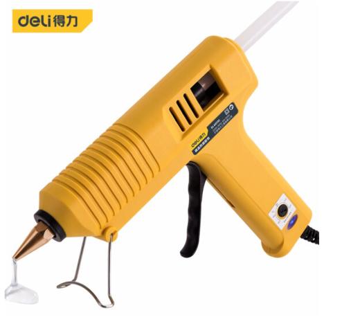 得力DL401151热熔胶枪调温(黄)100-150W 商品图0