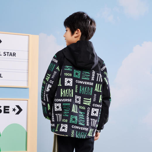 CONVERSE 春 大童小童 夹克 CNVB-LO-D709 商品图3