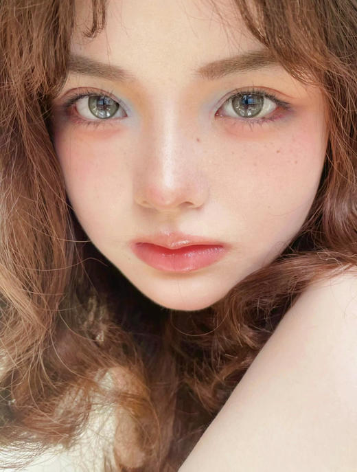 Leenscolor旗下 ·三文鱼&小芥末 · 14.0mm中等直径 年抛美瞳  2片 商品图10