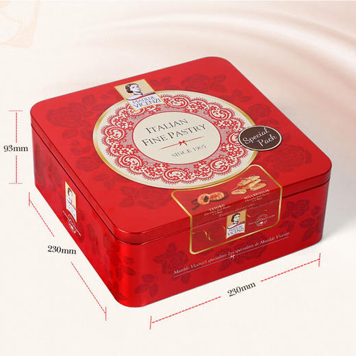 意大利维西尼快乐分享饼干礼盒500g/150593 一盒尽享双重美味 商品图2
