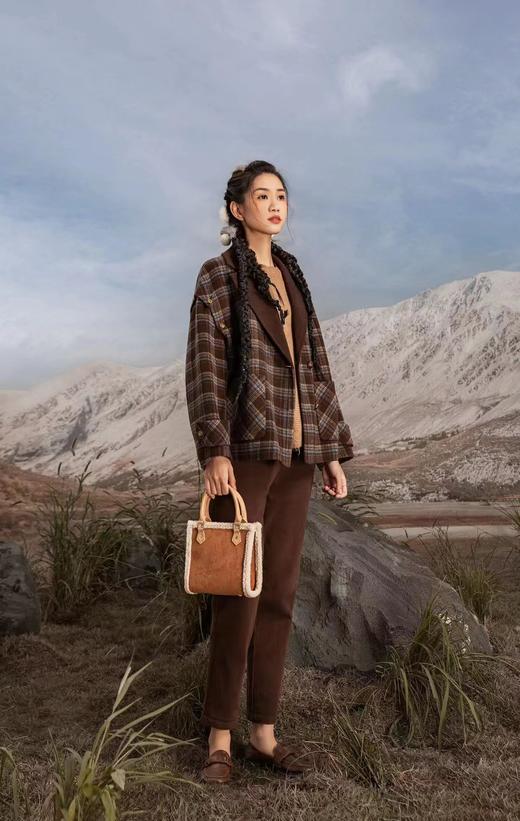 云上写生G416012双面呢 商品图0