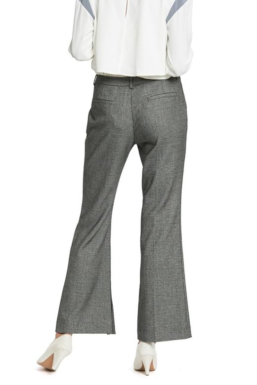 OCTAVIA 灰色高腰喇叭长裤 4687 商品图3