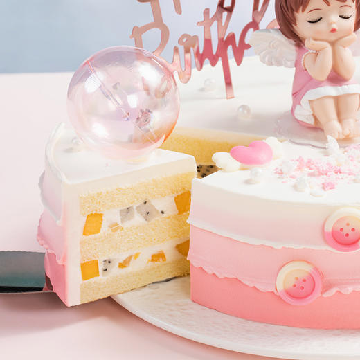 【99%的女孩子都喜欢】-安妮宝贝儿童蛋糕，吹灭蜡烛，许个心愿，美丽可爱的安妮宝贝为你祝福（深圳幸福西饼蛋糕） 商品图3