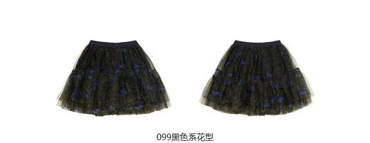 JNBY  22年冬款  多层网纱蓬松短款腰裙   1MBD10970 商品图8