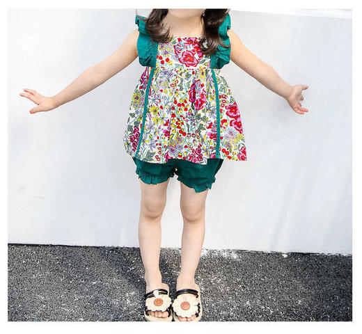 裁缝学苑 QZ12露背亲子时尚套装1:1实物服装纸样剪图纸牛皮纸样 商品图3