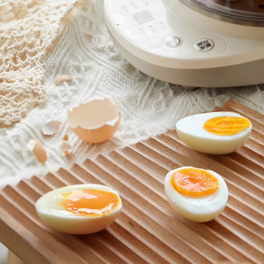 【小程序】小熊煮蛋器 ZDQ-C14Q8 米黄色 双层蒸盘 电子式 商品图4