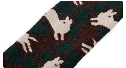 JNBY  22年冬款  生肖兔印花袜子 XMBN10010 商品图5