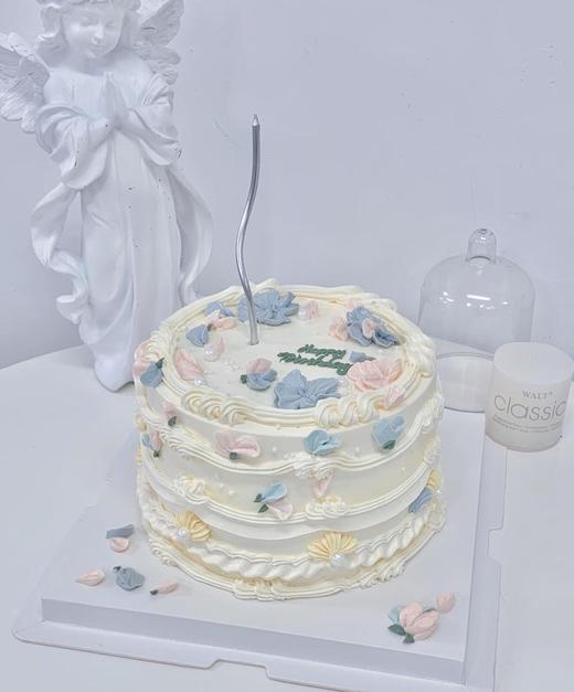 韩系裱花蛋糕（飘雪） | 昔果 商品图0