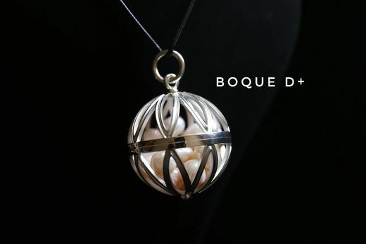 Boque d+ 925银可开合球笼原创设计定制吊坠 商品图2