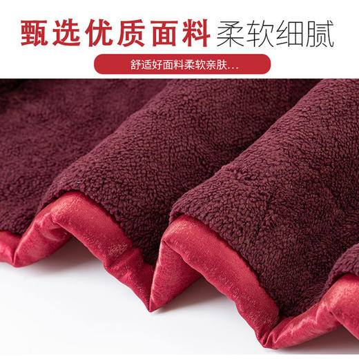 KJ2036奶奶冬装棉袄加绒加厚棉衣服60岁唐装绣花中老年人外套女妈妈套装 商品图3