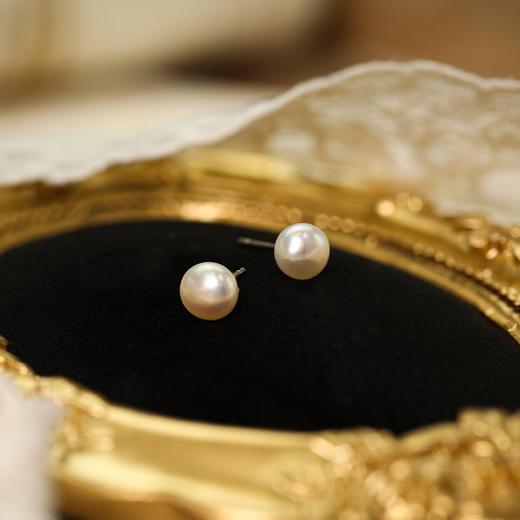 Manreya经典简约优雅淡水珍珠耳钉 商品图1