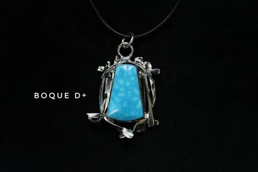 Boque d+ 925银绿松石自由设计原创定制吊坠合集 商品图1