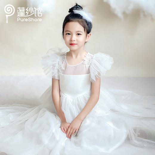 【非质量问题不退换】PureShare女童公主裙-樱雪公主裙 商品图0