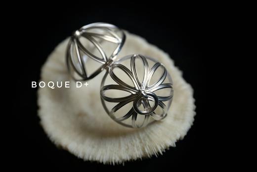 Boque d+ 925银可开合球笼原创设计定制吊坠 商品图3