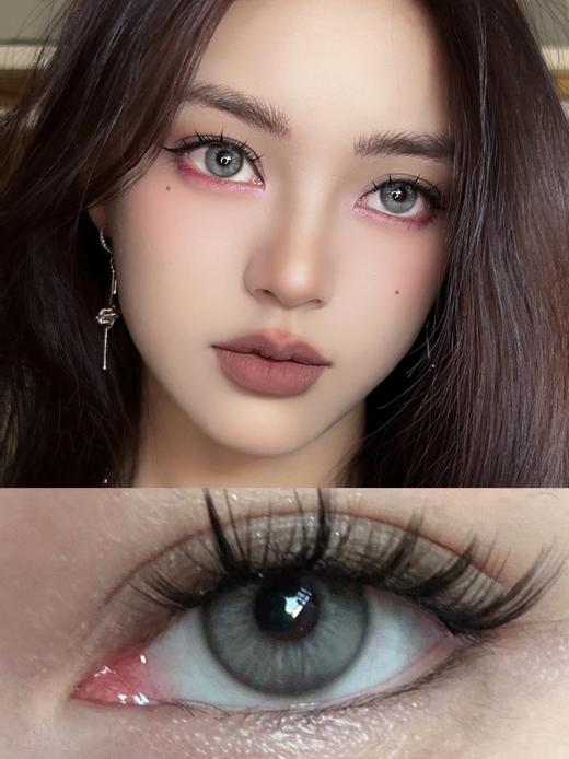 【日抛】耶稣纯灰 Bollycon  中直径14.2 着色直径13.3 (同品牌多盒更划算，选款色板在详情页内）蓝色美瞳 商品图8