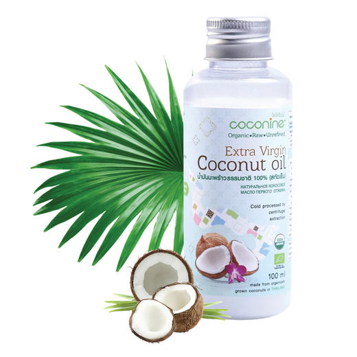 【跨境】泰国 coconine低温萃取初榨椰子油 100ml 商品图0