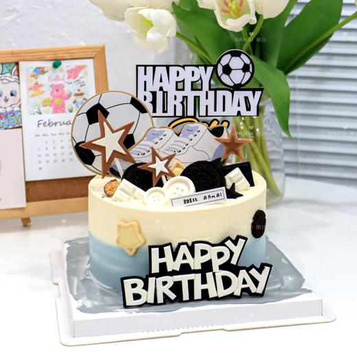 足球主题奶油蛋糕 商品图2
