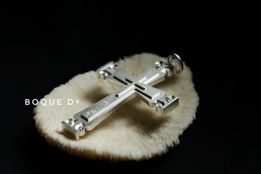 Boque d+  925银十字架原创设计定制吊坠 商品图4